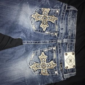 Miss Me Jeans, Size 26. skinny/straight leg